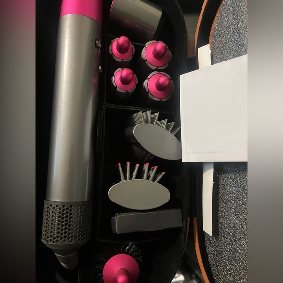 Dyson Hair Tool Set - Pink and Gray